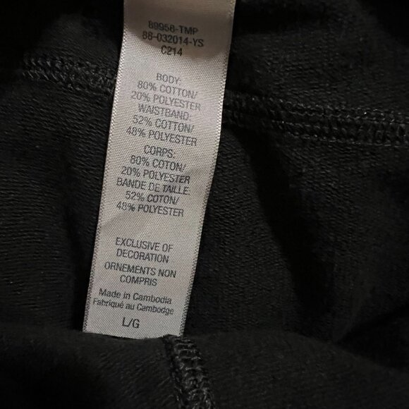 Champion Athletic womens black shorts, size L - Picture 6 of 8